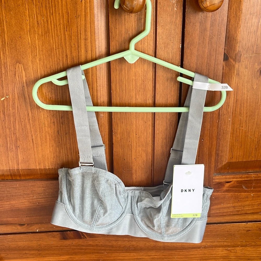 Three 3  NWT DKNY 32B sheer bras